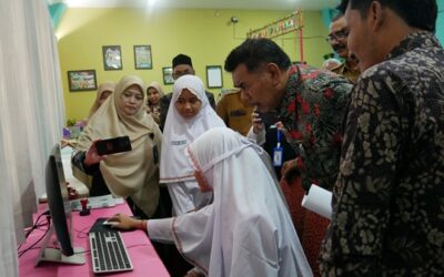 Kunjungan Fasilitator Sekolah Penggerak BBGP Jawa Timur Beri Apresiasi Luar Biasa kepada Perpustakaan Sipedal Sakera SDI Al Munawwarah